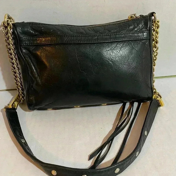 Rebecca Minkoff black leather satchel handbag - Picture 3 of 12